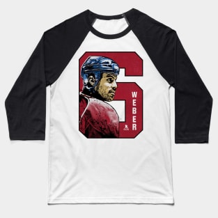 Shea Weber Montreal Number Baseball T-Shirt